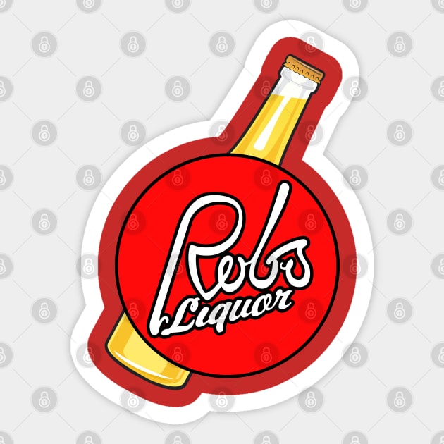 Rob's Liquor Sticker by MBK